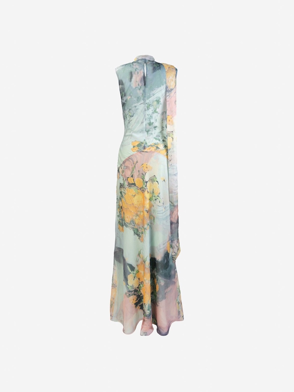 NWT Yellow The Label VIOLA MAXI DRESS — RENAISSANCE (SMALL) - Picture 4 of 8